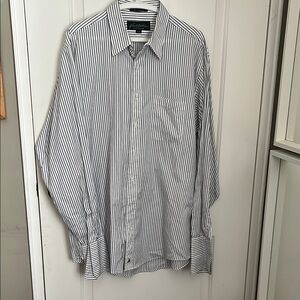 Men's Striped Shirt - Black & White